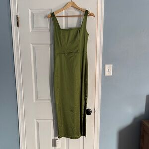 Abercrombie Green Sleeveless Dress
